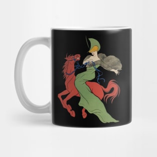 Amazone en tenu de soire Mug